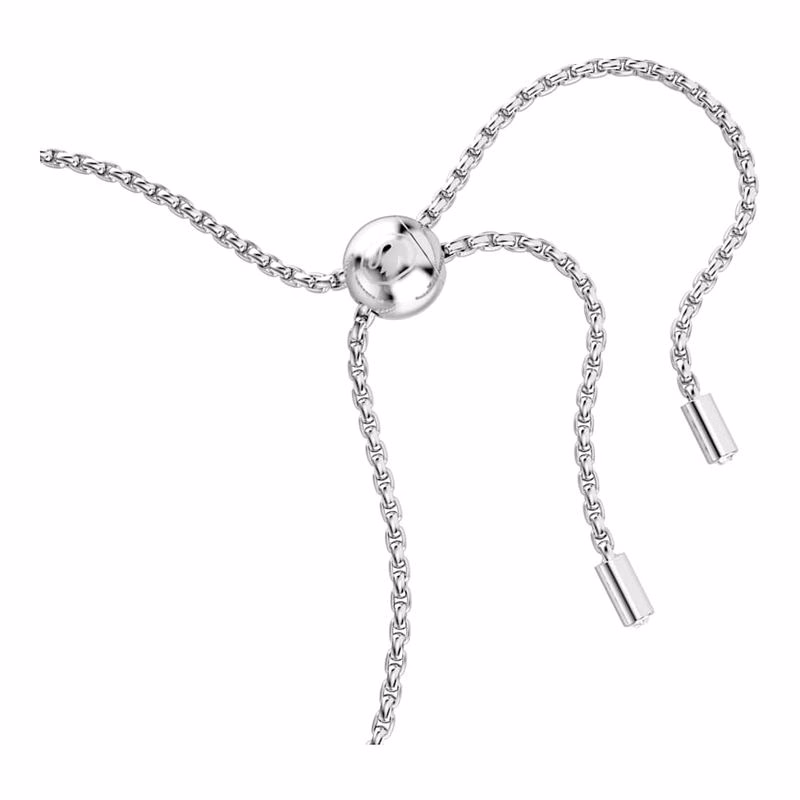 Matrix-Armband, Baguetteschliff, Lila, rhodiniert
