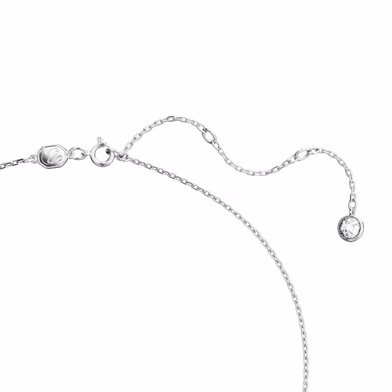 Swarovski Anhänger „Iconic Swan“, mittelgroß, weiß, rhodiniert