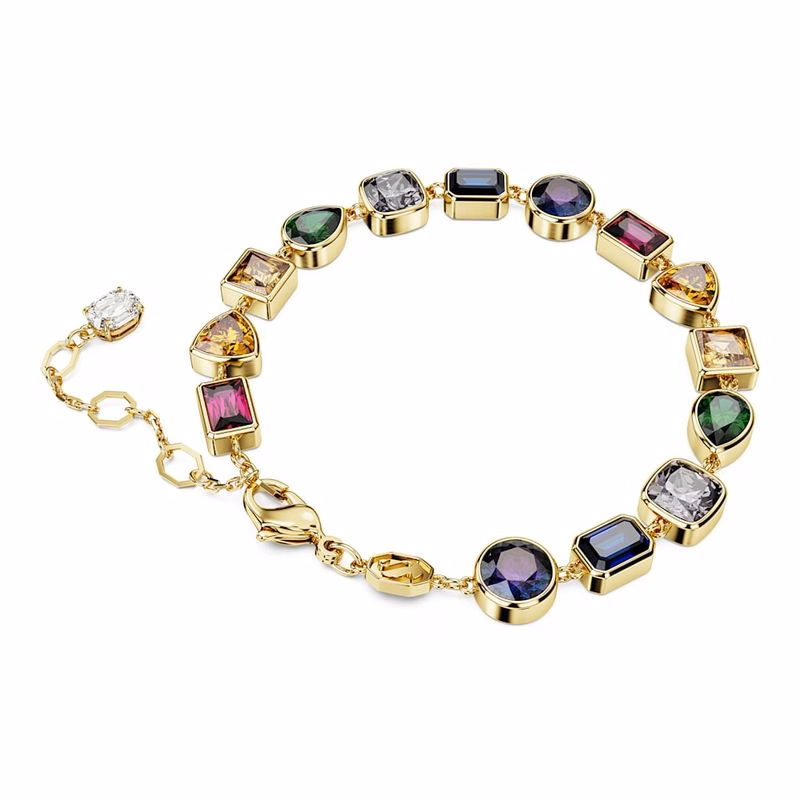 Stila Armband, verschiedene Größen, mehrfarbig, goldfarben plattiert