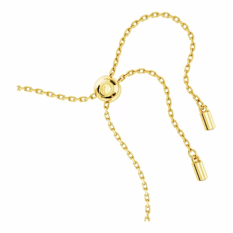 Idyllia-Armband, verschiedene Größen, Kleeblatt, Grün, goldfarben plattiert