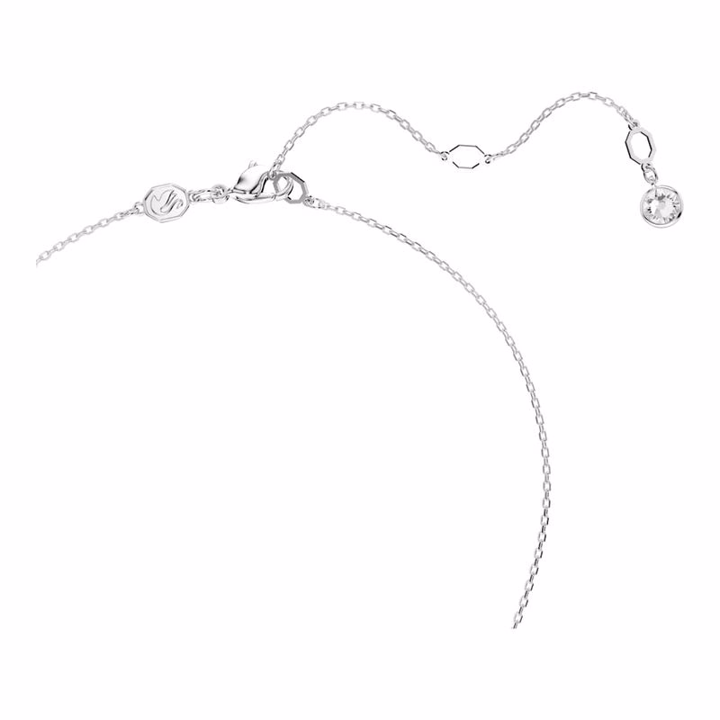 Meteora-Anhänger, Weiß, Rhodium-Beschichtung