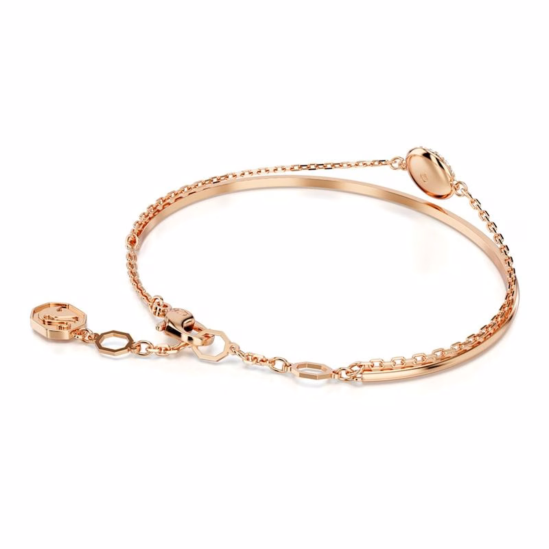 Meteora-Armband, Weiß, Roségold-plattiert