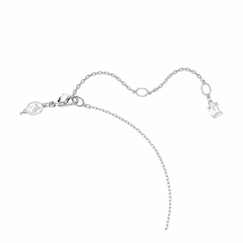 Ariana Grande x Swarovski Anhänger, verschiedene Größen, Herz, Weiß, rhodiniert