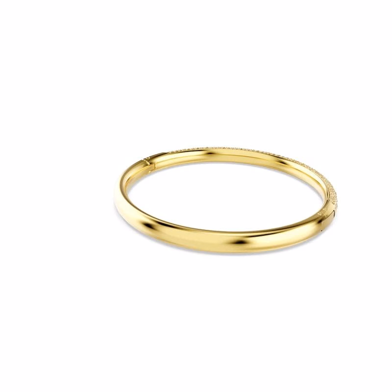Sublima Armband, Schneepavé, Weiß, Goldfarben plattiert