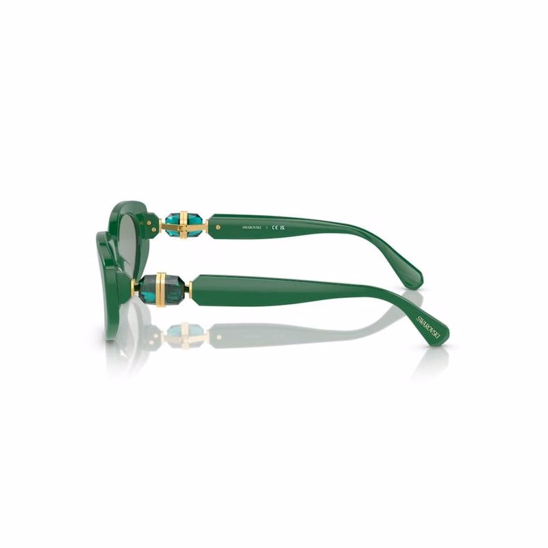 Sonnenbrille, Cat-Eye-Form, SK6002, Grün