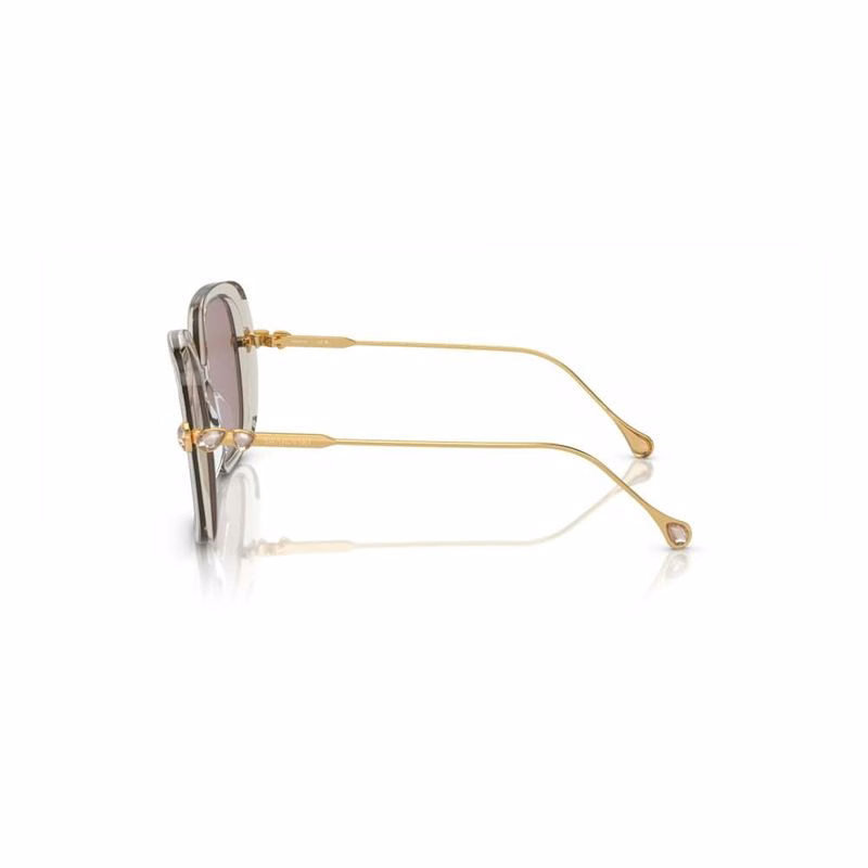 Sonnenbrille, Oversize, quadratische Form, SK6011, Lila