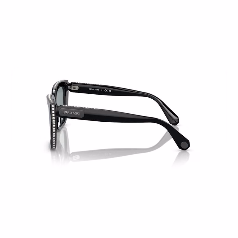 Sonnenbrille, quadratische Form, SK6013, Schwarz