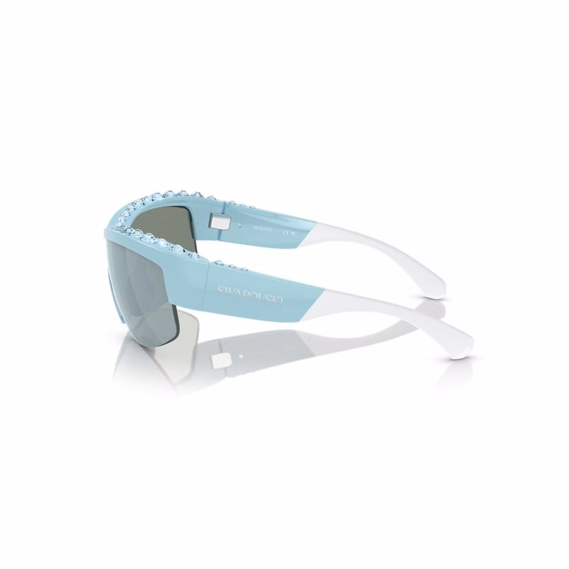 Sonnenbrille, Maskenform, SK1126, Blau