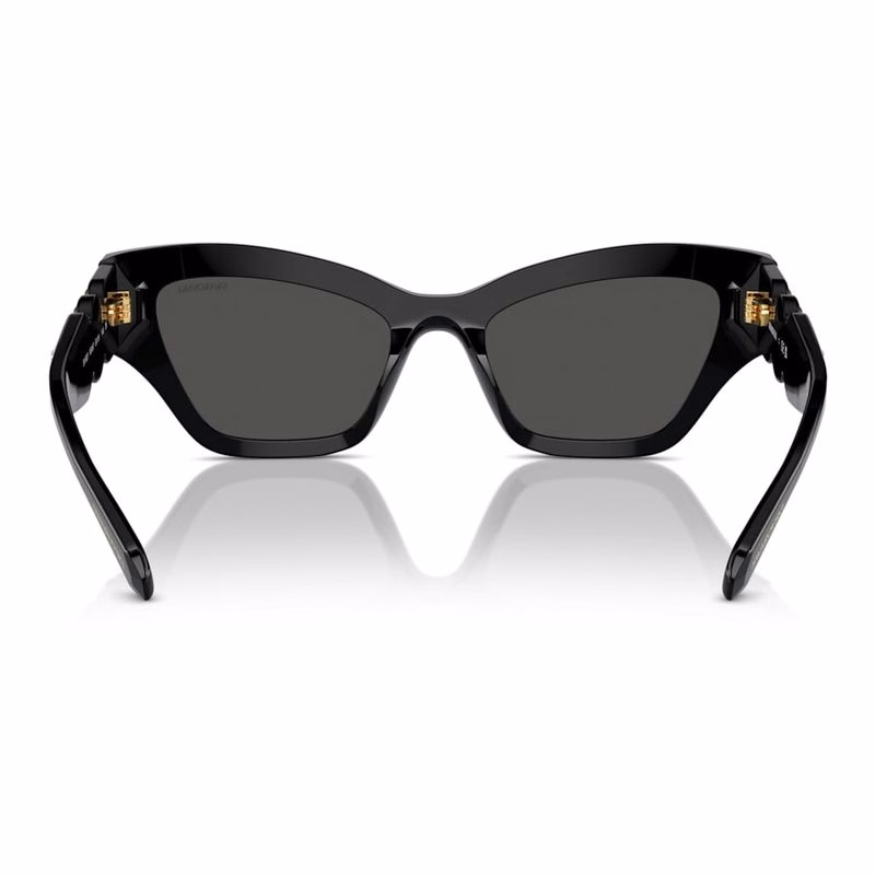 Sonnenbrille, Cat-Eye-Form, Schwarz