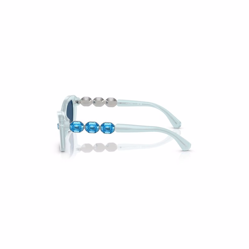 Sonnenbrille, Schmetterlingsform, SK6033, Blau