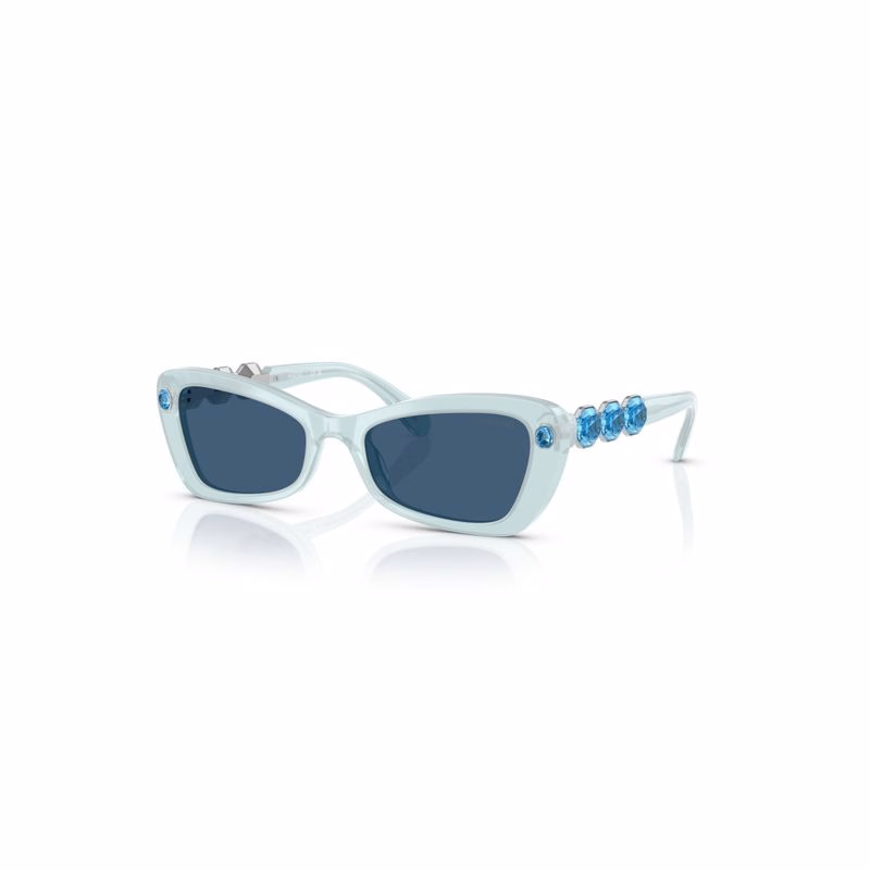 Sonnenbrille, Schmetterlingsform, SK6033, Blau