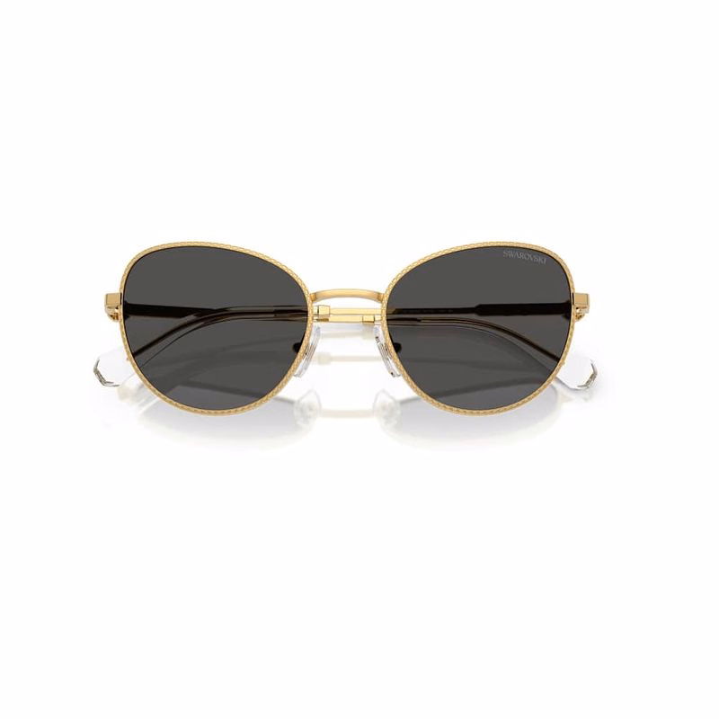 Sonnenbrille, Cat-Eye-Form, Grau