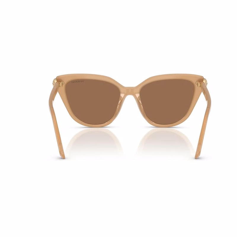 Sonnenbrille, Cat-Eye-Form, Beige