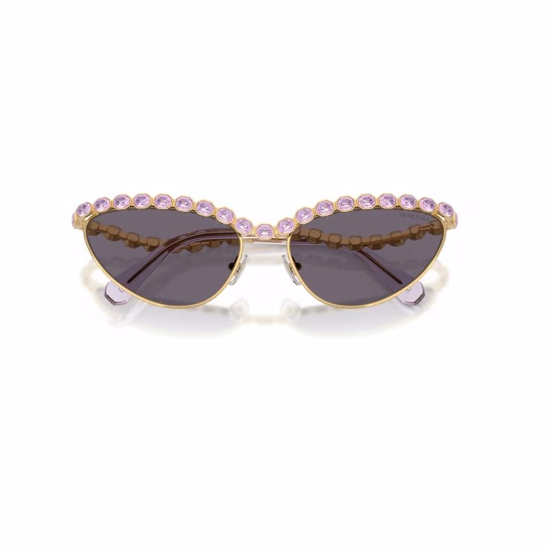 Sonnenbrille, Katzenaugenform, Lila
