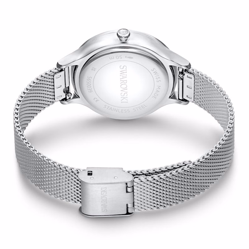 Octea Nova Uhr, Swiss Made, Metallarmband, silberfarben, Edelstahl
