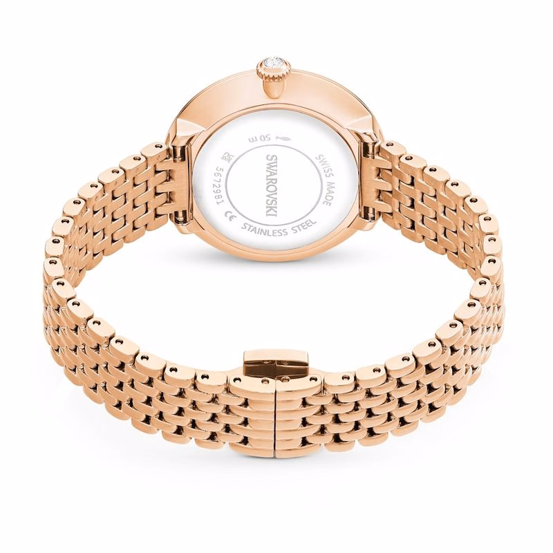 Certa Uhr, Swiss Made, Metallarmband, Roségoldfarben, Roségoldfarbenes Finish