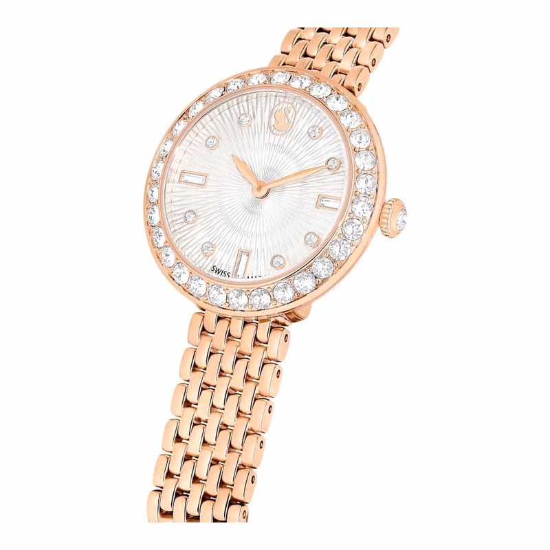 Certa Uhr, Swiss Made, Metallarmband, Roségoldfarben, Roségoldfarbenes Finish