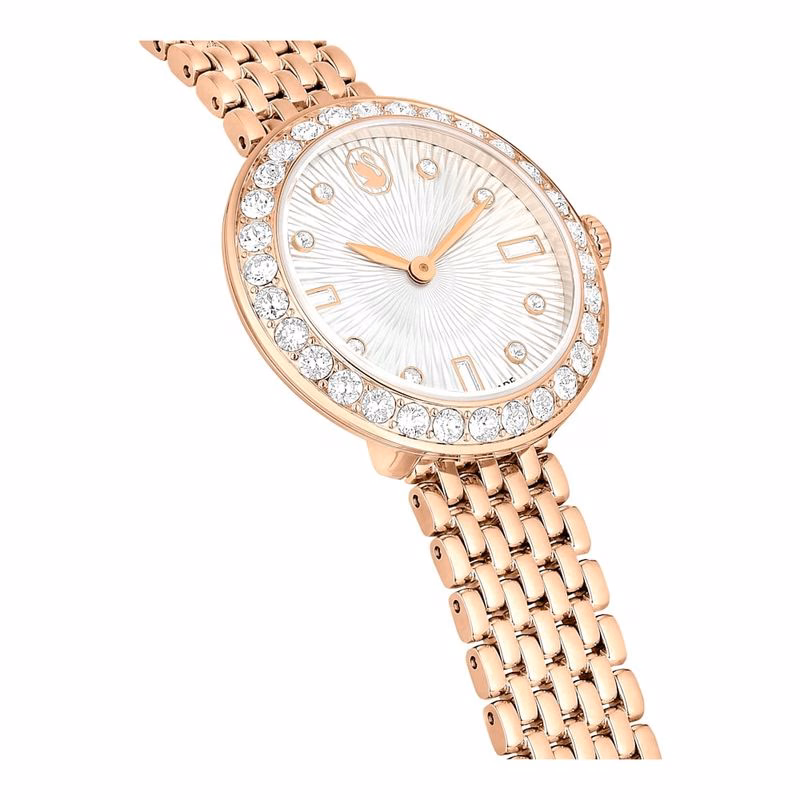 Certa Uhr, Swiss Made, Metallarmband, Roségoldfarben, Roségoldfarbenes Finish