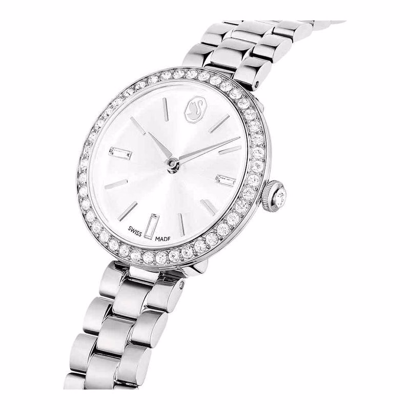 Certa Uhr, Swiss Made, Metallarmband, silberfarben, Edelstahl