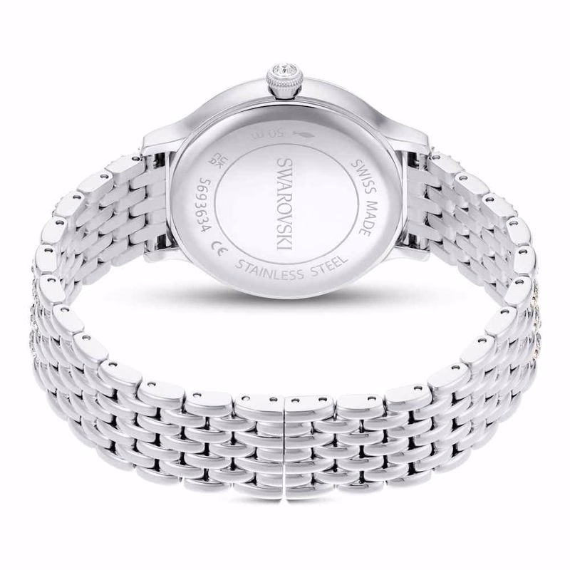 Imber Uhr, Swiss Made, Metallarmband, silberfarben, Edelstahl