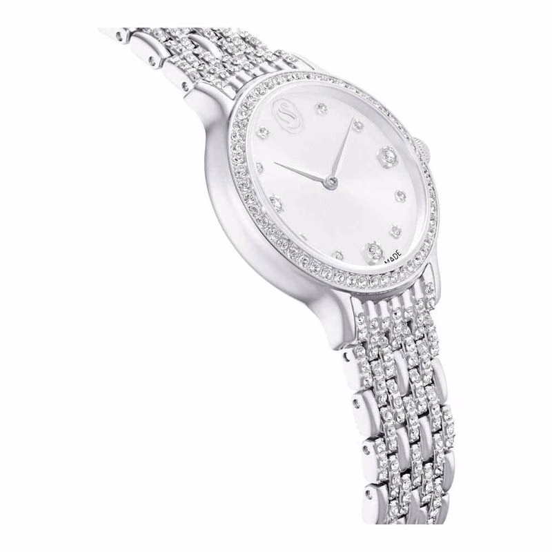 Imber Uhr, Swiss Made, Metallarmband, silberfarben, Edelstahl