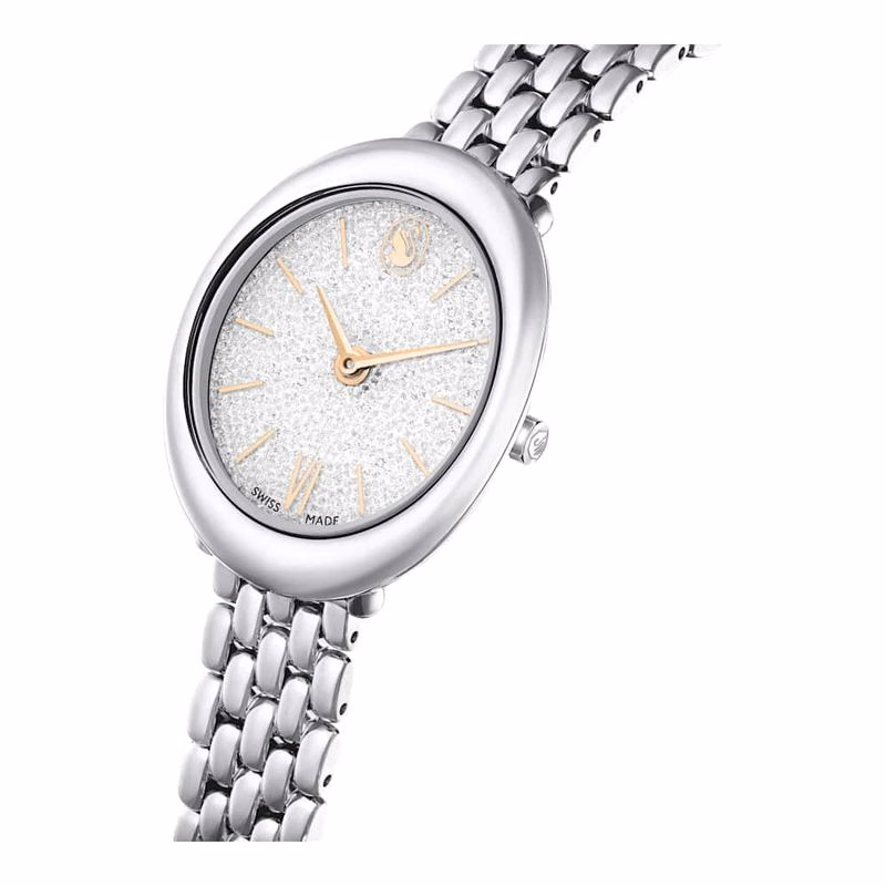 Imber Uhr, Swiss Made, Metallarmband, silberfarben, Edelstahl