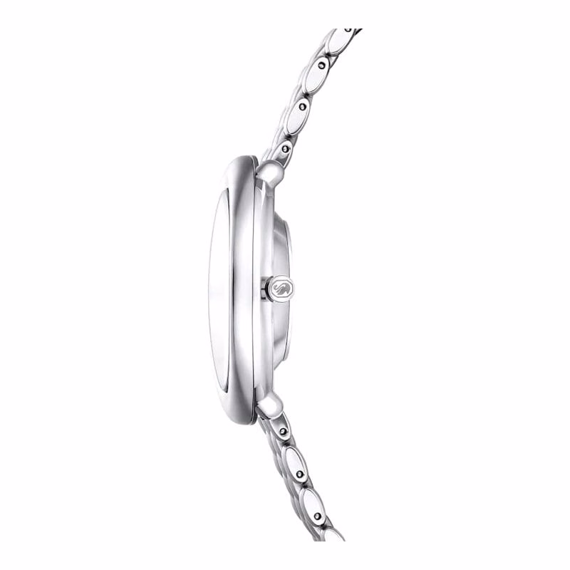 Imber Uhr, Swiss Made, Metallarmband, silberfarben, Edelstahl