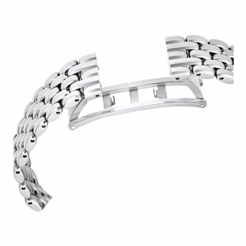 Imber Uhr, Swiss Made, Metallarmband, silberfarben, Edelstahl