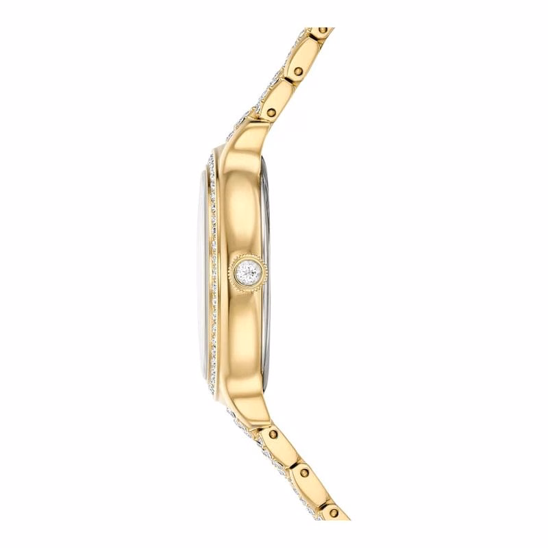 Imber Uhr, Swiss Made, Metallarmband, goldfarben, goldfarbenes Finish