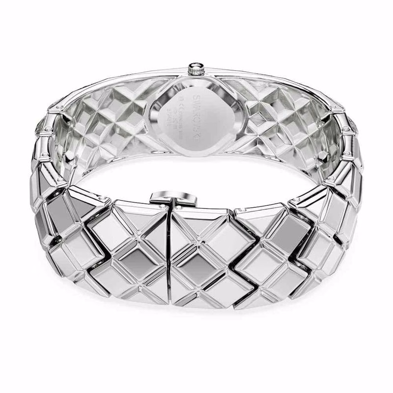 Curiosa Armbanduhr, Swiss Made, silberfarben, Edelstahl