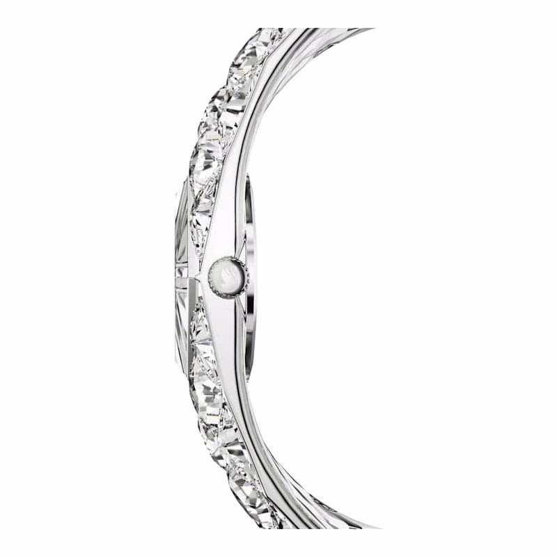 Curiosa Armbanduhr, Swiss Made, silberfarben, Edelstahl